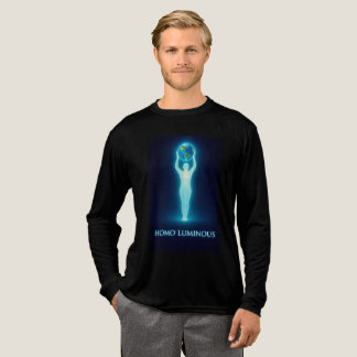 Homo Luminous - De Lichtbrenger Heren Bella Lang Tri-Blend Shirt