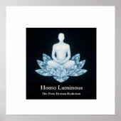 Homo Luminous Poster (Devant)