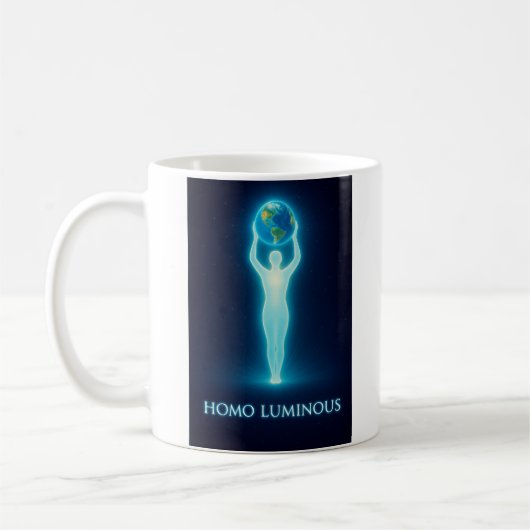 Homo Luminous - The Light Bringer Morning Mug (Gauche)