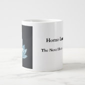 Homo Luminous The Next Human Evolution Mug Jumbo Extra Grote Beker (Voorkant)