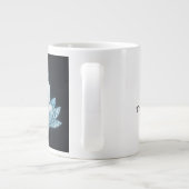 Homo Luminous The Next Human Evolution Mug Jumbo Extra Grote Beker (Achterkant)