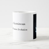 Homo Luminous The Next Human Evolution Mug Jumbo Extra Grote Beker (Voorkant)