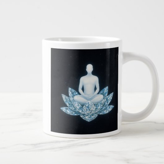 Homo Luminous The Next Human Evolution Mug Jumbo Extra Grote Beker (Rechts)