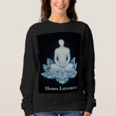 Homo Luminous Womens Sweatshirt (Devant)
