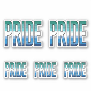 Homo Mannelijke Trots Woord Sticker