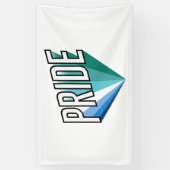 Homo Pride Burst Spandoek (Verticaal)
