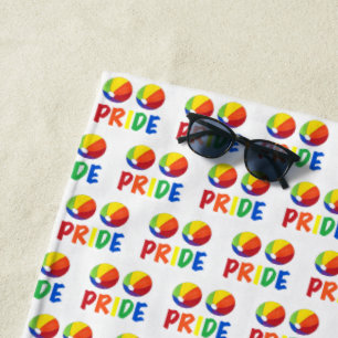 Homo PRIDE Regenboog Strandbal Beachball LGBT Strandlaken