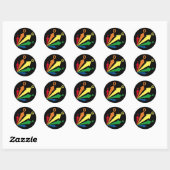 homo ronde sticker (Vel)