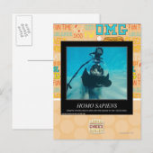 Homo Sapiens Briefkaart (Voorkant / Achterkant)
