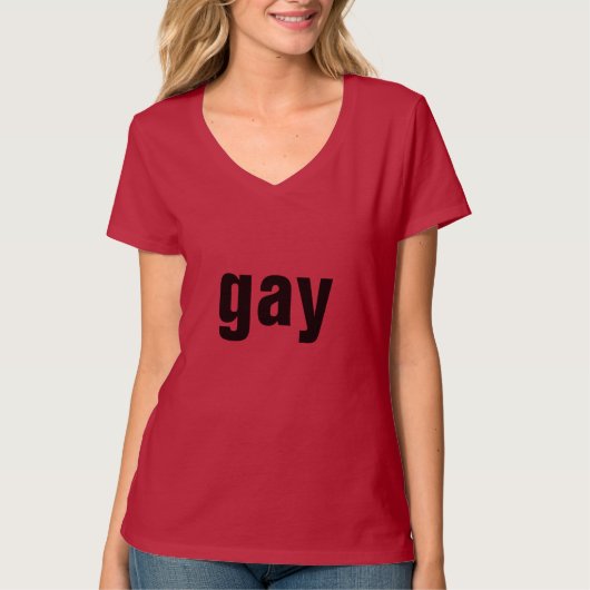 homo t-shirt (Voorkant)