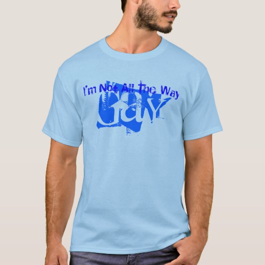 HomoFlexibel, niet helemaal homo T-shirt (Voorkant)