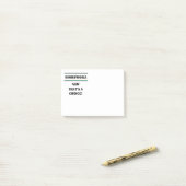 Homofobie. Dat is een keuze. Post-it® Notes (Op bureau)