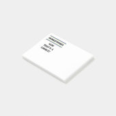 Homofobie. Dat is een keuze. Post-it® Notes (Schuin)