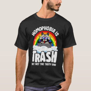 Homofobie is regenboog-regenboog-pride t-shirt