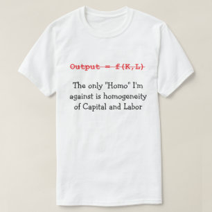 Homogeniteit van het kapitaalontwerp #3 T-Shirt