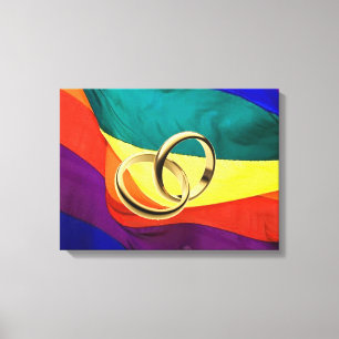 Homohuwelijk op Canvas