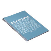 Homorechten Notitieboek (Rechterzijde)