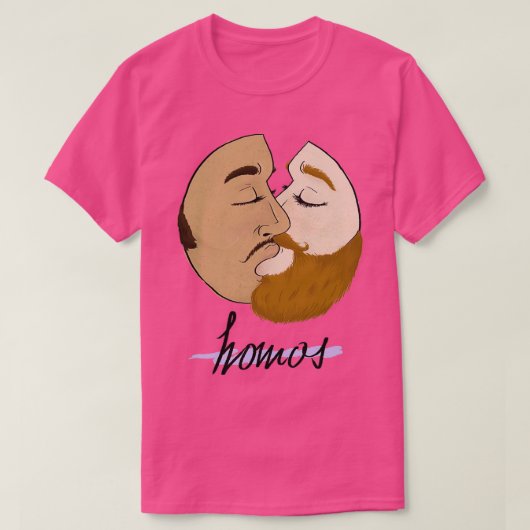 Homos T-shirt (Design voorkant)