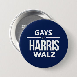 Homo's voor Harris Walz Ronde Button 7,6 Cm