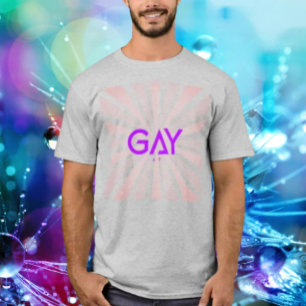 Homoseksuele Dimensie Paars T-shirt