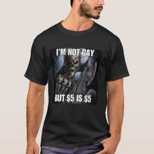 Homoseksuele neigingen Gay Funny Cringe Hard Skele T-shirt
