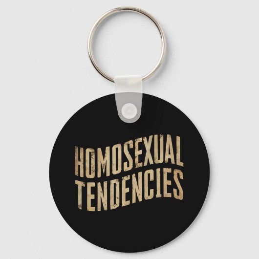 Homoseksuele neigingen Gay Lesbische Pride LGBTQ Sleutelhanger (Voorkant)