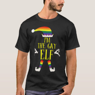 Homosexuel drôle gai de T-shirt de Noël LGBT de