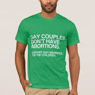 HOMOSTELLEN HEBBEN GEEN ABORTUS - PNG.NL T-SHIRT