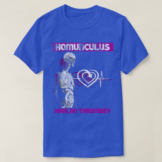 Homunculus distressed t-shirt (Design voorkant)
