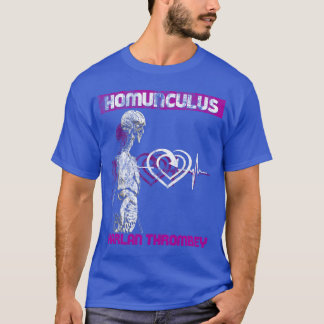 Homunculus distressed t-shirt
