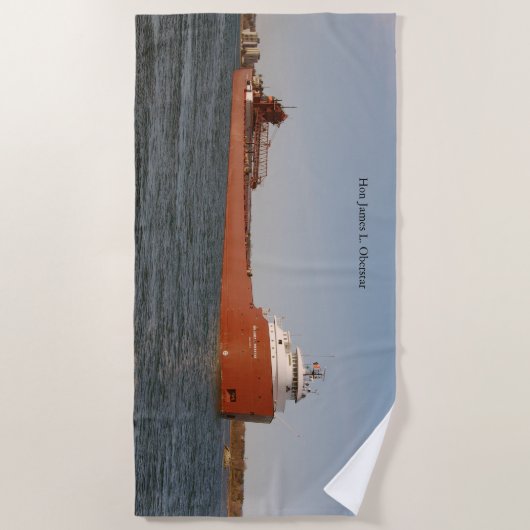 Hon James L. Oberstar strandhanddoek Strandlaken (Voorkant)