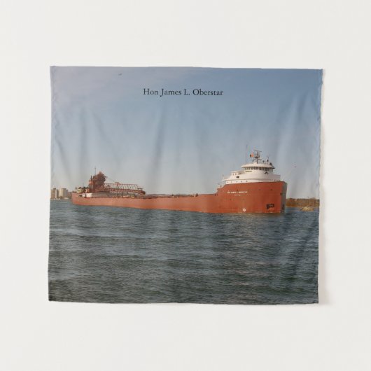 Hon James L. Oberstar tapestry Wandkleed (Voorkant (horizontaal))