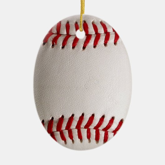 Honbal Softbal Keramisch Ornament (Voorkant)