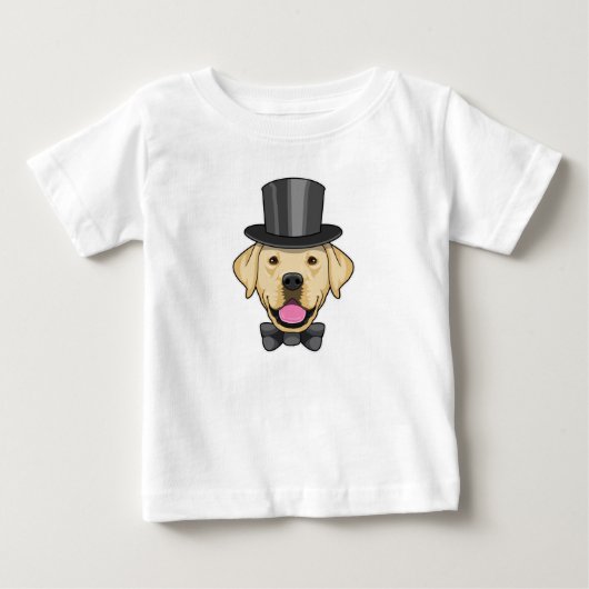 Hond als bruidegom met strik (Voorkant)