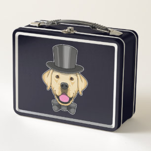 Hond als bruidegom met strik