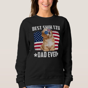 Hond Amerikaanse vlag beste shih tzu vader ooit Trui