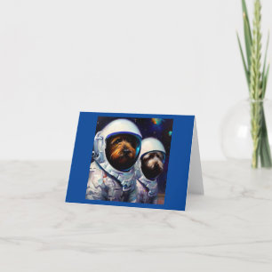 Hond Astronauten Kaart