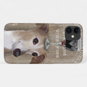 Hond Au Vin Greyhound Case-Mate iPhone Case (Achterkant (horizontaal))