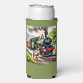 Hond begroet stoomtrein (Seltzer Voorkant)