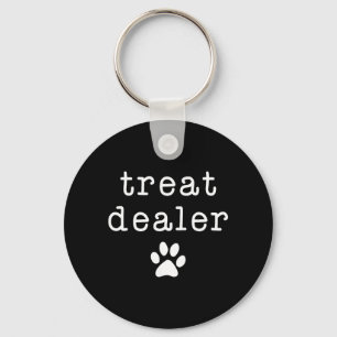 Hond behandelt grappige puppy ouder honden humor sleutelhanger