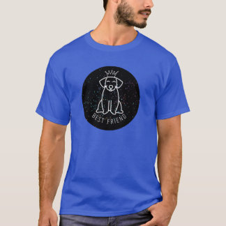 Hond beste vriend t-shirt