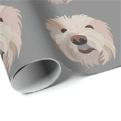 Hond Bichon Frise Leuke Hond Cadeaupapier (Rol Hoek)