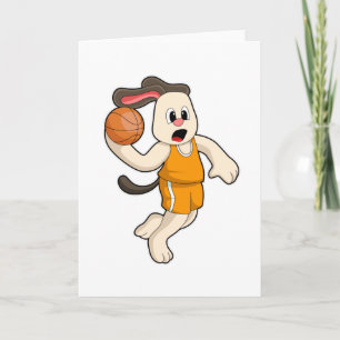 Hond bij Basketbalsport Kaart