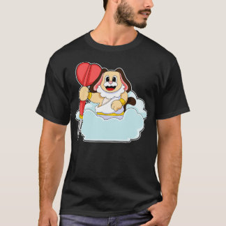 Hond bij Darts met Dart 1 T-shirt