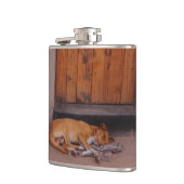 Hond bij Rest Heupfles (Links)