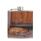 Hond bij Rest Heupfles (Voorkant)