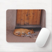 Hond bij Rest Muismat (Met muis)