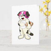 Hond bij Voetbalsport Kaart (Gele Bloem)