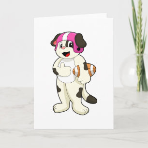 Hond bij Voetbalsporten Kaart