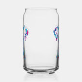 Hond Blikvorm Glas (Links)